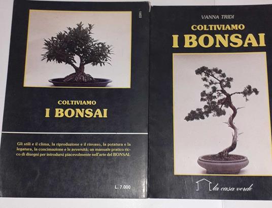 Coltiviamo i bonsai - Vanna Tridi - copertina