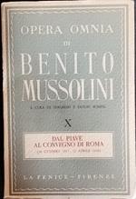 Dal Piave al convegno di Roma. X (30 ottobre 1917 - 12 aprile 1918)
