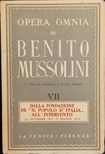 Opera Omnia. Dalla fondazione de 