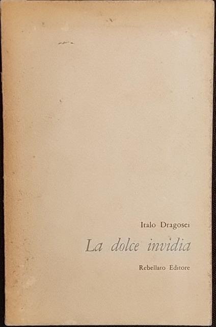 La dolce invidia - copertina