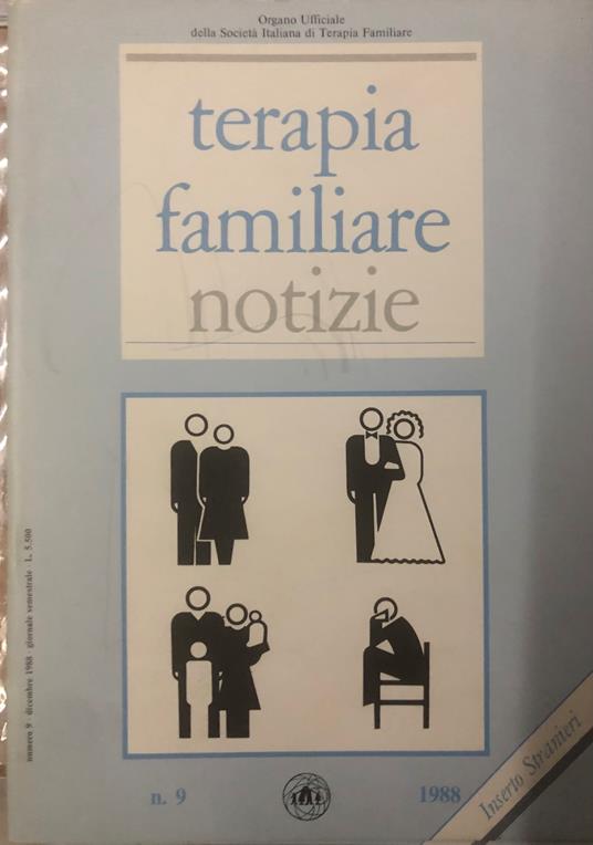 Terapia familiare Notizie n.9 del 1988 - copertina
