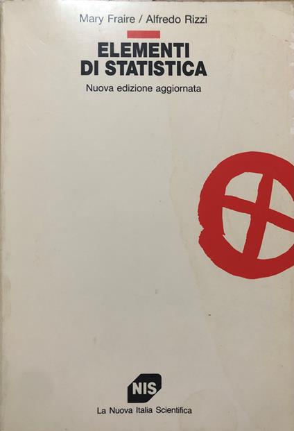 Elementi di statistica. Nuova Edizione aggiornata - copertina