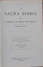 La Sacra Bibbia. L'Antico e il Nuovo Testamento