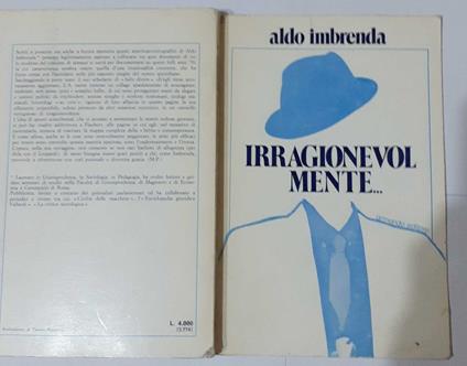 Irragionevolmente. Istantanee sul mondo d'oggi - copertina