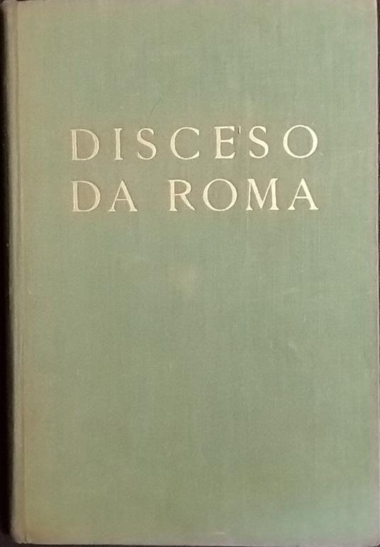 Disceso da Roma - Olga Visentini - copertina