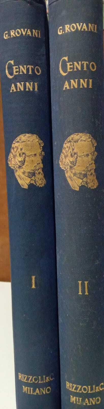 Cento anni (due volumi) - Giuseppe Rovani - copertina