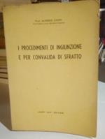 I procedimenti di ingiunzione e per convalida di sfratto