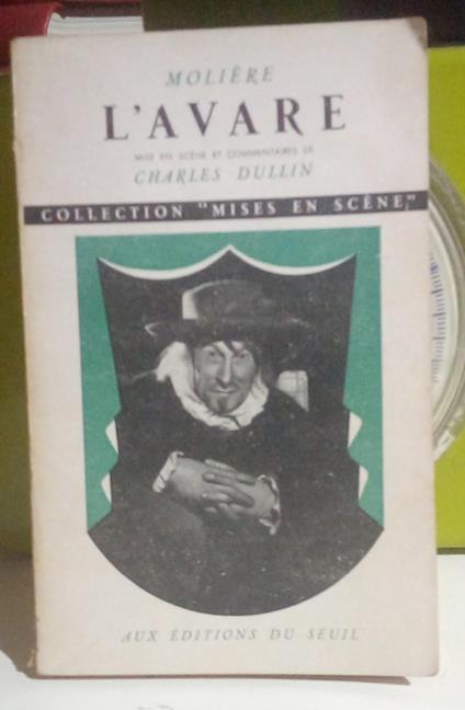 L' avare - Molière - copertina