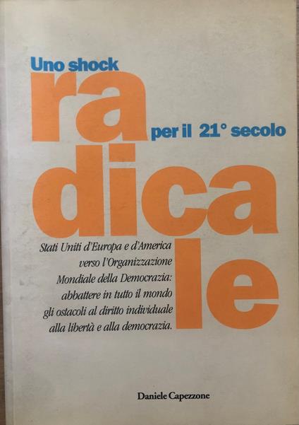 Uno shock radicale per il 21° secolo - copertina