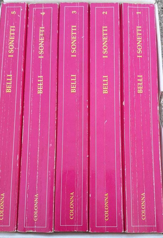 I Sonetti. Volumi 5 - copertina