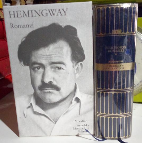 Romanzi, vol. 1° - Ernest Hemingway - copertina