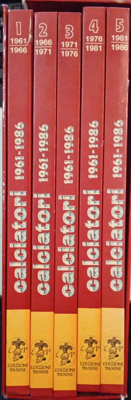 Calciatori 1961-1986 - copertina