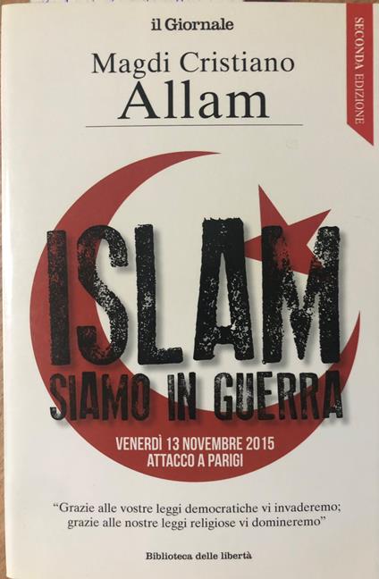 Islam. Siamo in guerra - Magdi C. Allam - copertina