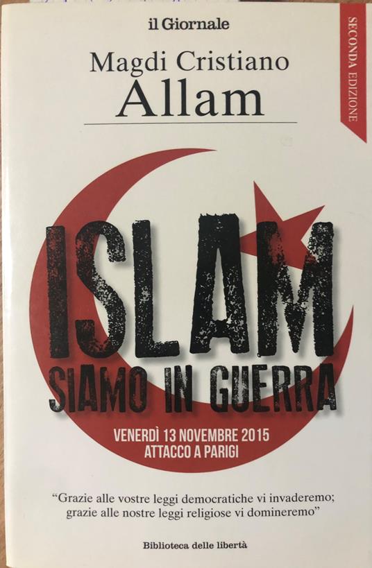 Islam. Siamo in guerra - Magdi C. Allam - copertina