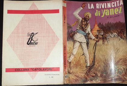 La rivincita di Yanez - Emilio Salgari - copertina