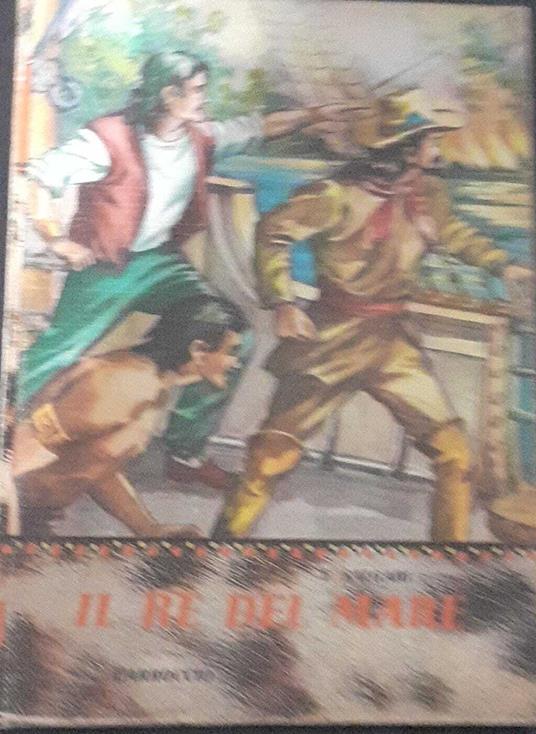 Il re del mare - Emilio Salgari - copertina