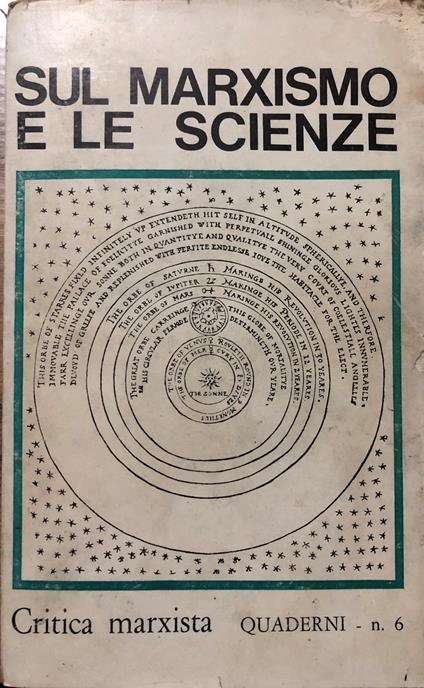 Sul Marxismo e le scienze. Critica marxista. Quaderni n.6 - copertina