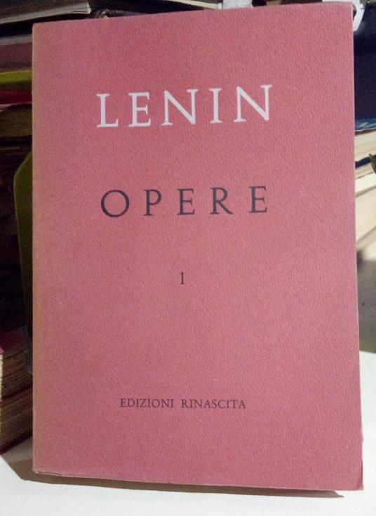 Opere complete Vol. 1° (1893-1894) - Lenin - copertina