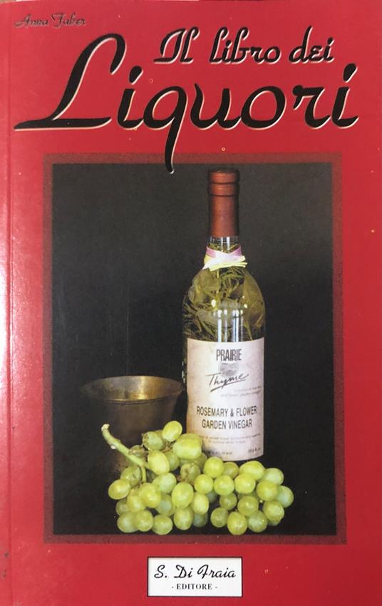 Il libro dei liquori - copertina