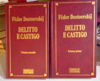 Delitto e castigo, due volumi - Fëdor Dostoevskij - copertina