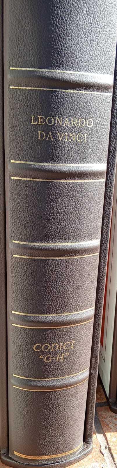 Codice "G - H" dell'Istituto di Francia - Leonardo da Vinci - copertina