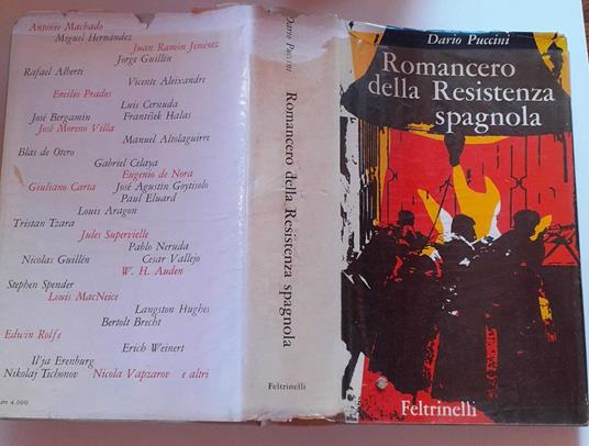 Romancero della resistenza spagnola (1936-1959) - Dario Puccini - copertina