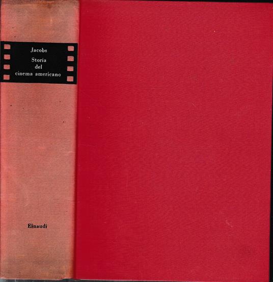 L' avventurosa storia del cinema americano - Lewis Jacobs - copertina