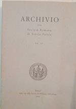 Archivio della Società Romana di Storia Patria (vol.127)