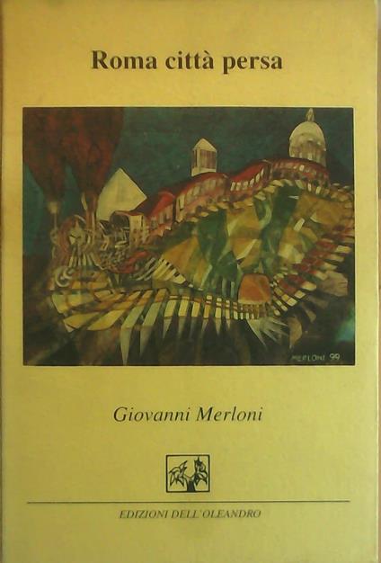 Roma città persa - Giovanni Merloni - copertina