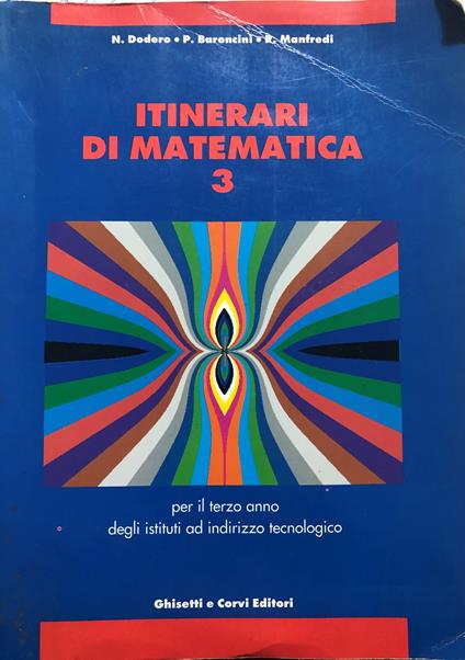 Itinerari di matematica 3 - copertina