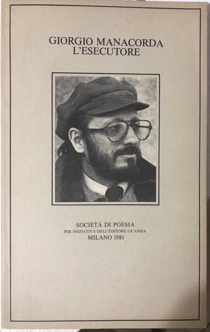 L' esecutore - Giorgio Manacorda - copertina