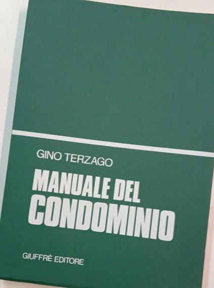 Manuale del condominio - Gino Terzago - copertina