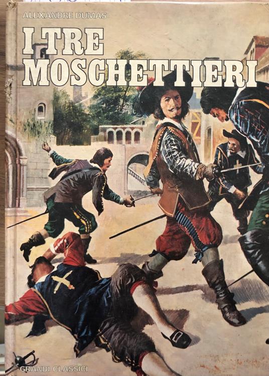 I tre moschettieri - Alexandre Dumas - copertina