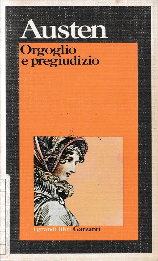 Orgoglio e pregiudizio - Jane Austen - copertina
