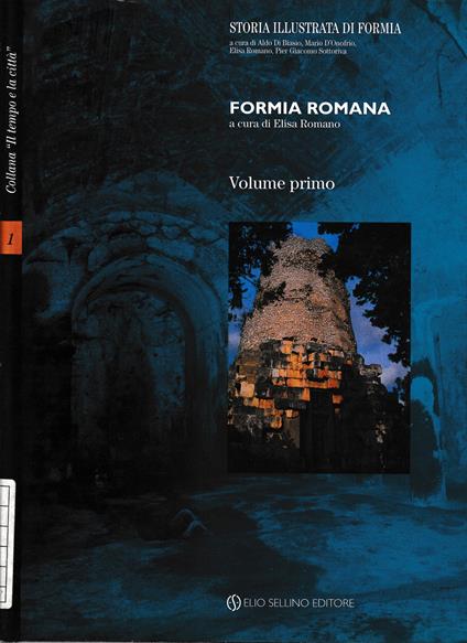 Formia Romana, vol. 1° - copertina