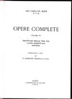 Opere complete, vol. 3°