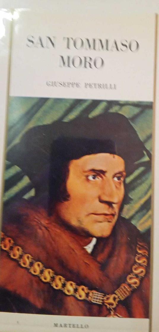 San Tommaso Moro - Giuseppe Petrilli - copertina