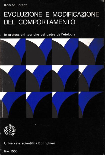Evoluzione e modificazione del comportamento - Konrad Lorenz - copertina