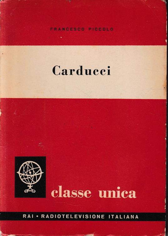 Carducci - Francesco Piccolo - copertina