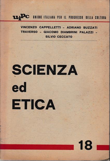 Scienza ed etica - copertina