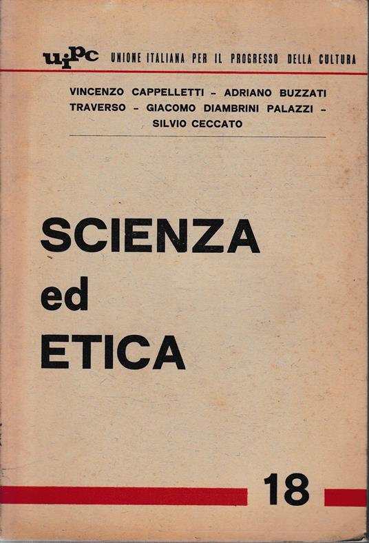Scienza ed etica - copertina
