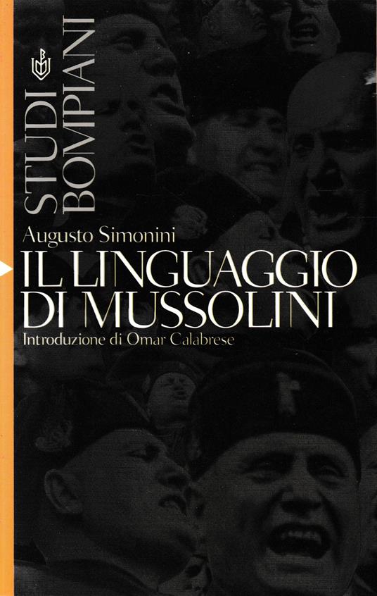 Il linguaggio di Mussolini - Augusto Simonini - copertina