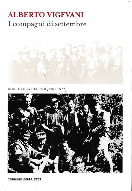 I compagni di settembre - Alberto Vigevani - copertina