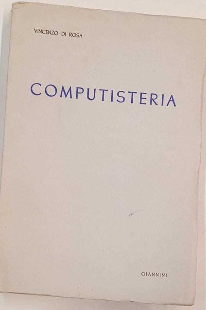 Computisteria - copertina