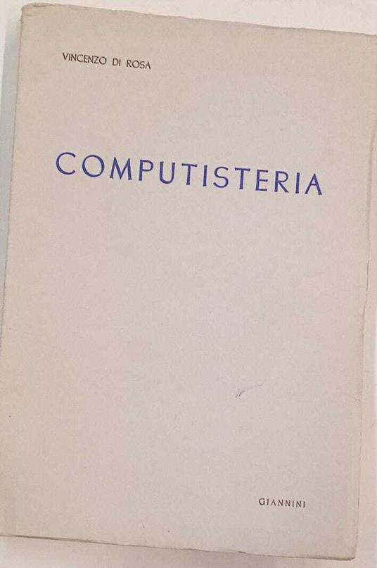 Computisteria - copertina