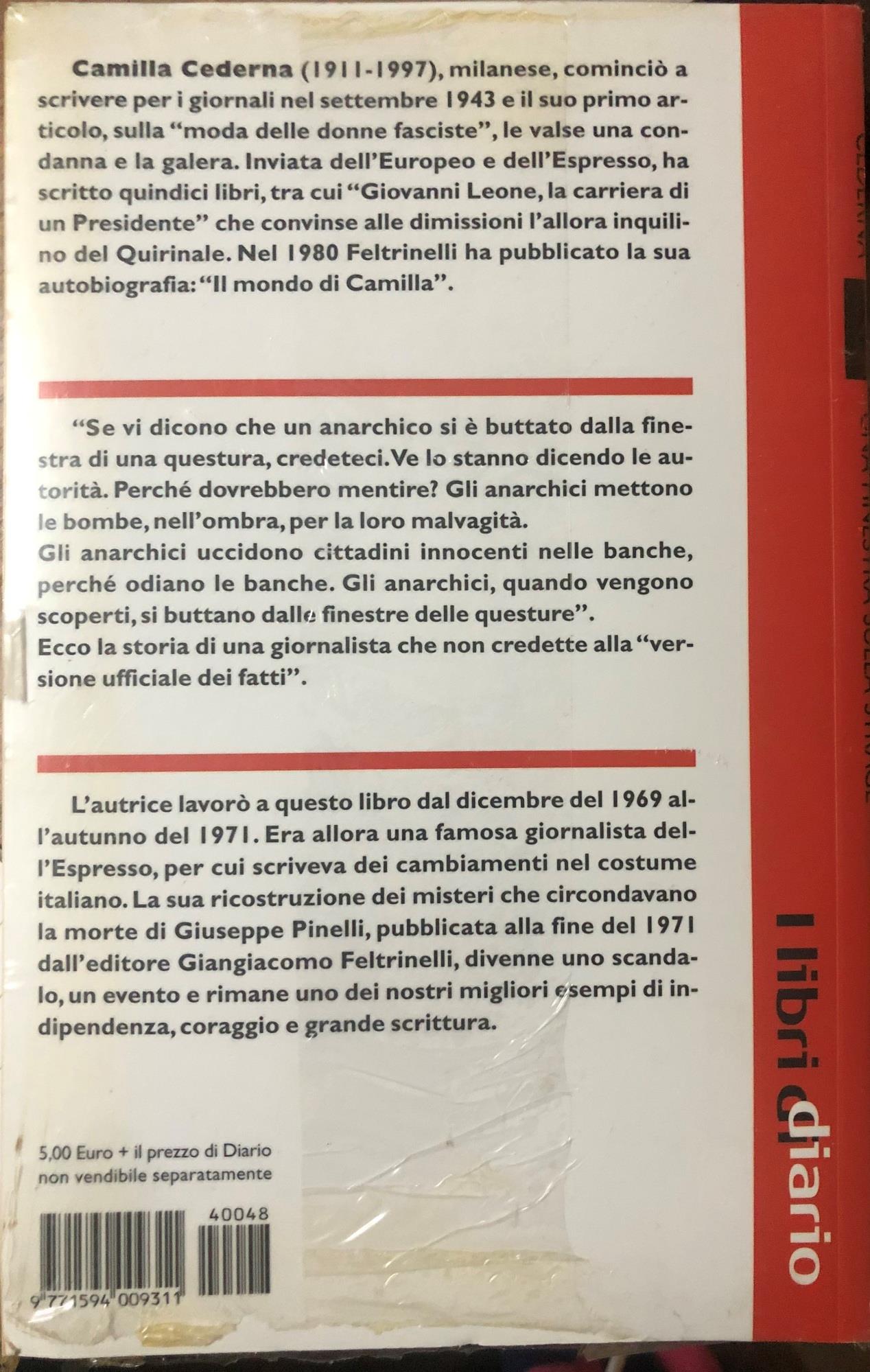 Pinelli. Una finestra sulla strage