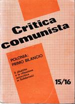 Critica comunista. Polonia: primo bilancio. N. 15-16