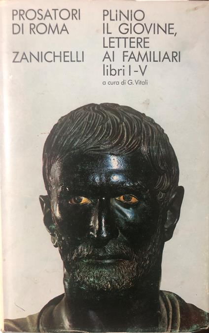 Lettere ai familiari libri I-V - Plinio il Giovane - copertina