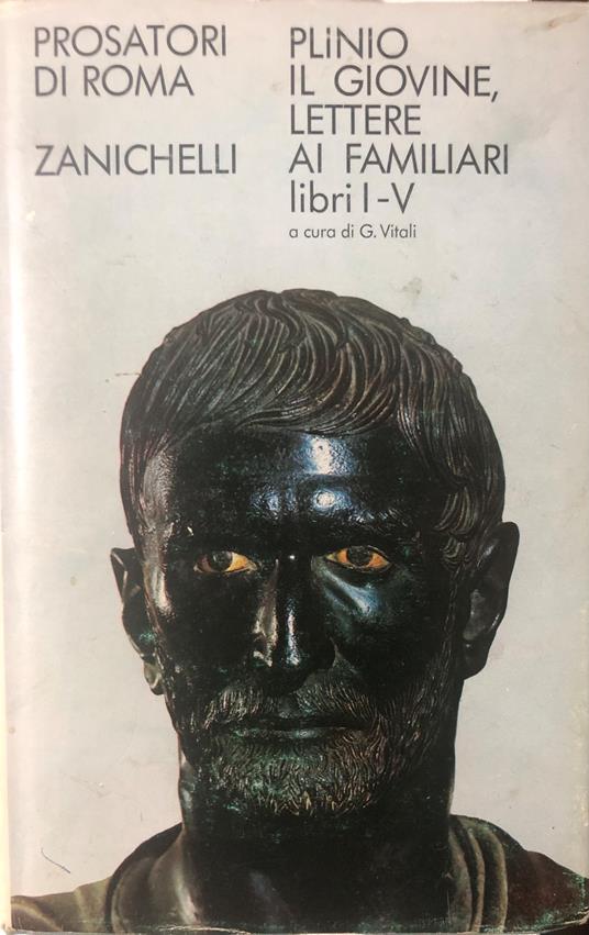 Lettere ai familiari libri I-V - Plinio il Giovane - copertina