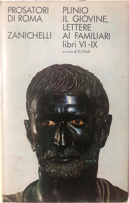 Lettere ai familiari libri VI-IX - Plinio il Giovane - copertina